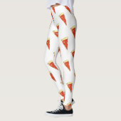Pepperoni Cheese Pizza Slice Italy Food Slices Leggings (Links)