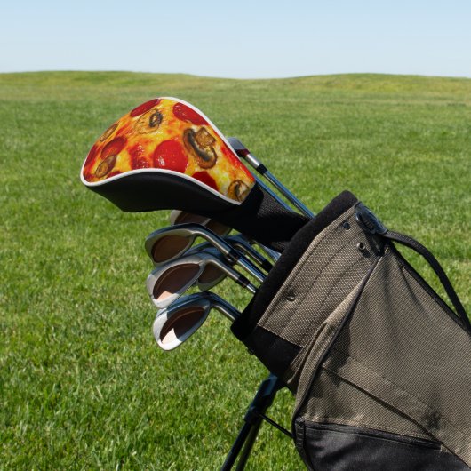 Pepperoni en Pizza Golfheadcover (Insitu)