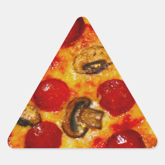 Pepperoni en Pizza Sticker (Voorkant)