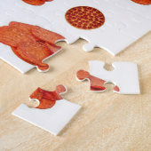 Pepperoni Jigzaag Puzzle Legpuzzel (Zijkant)