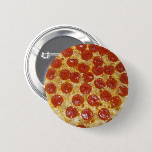 Pepperoni Perfection Ronde Button 5,7 Cm (Voorkant /achterkant)