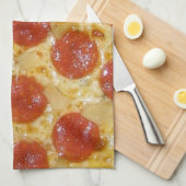 Pepperoni Perfection Theedoek (Quarter Fold)