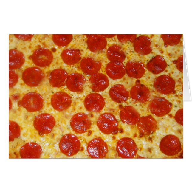 Pepperoni Pizza (Voorkant Horizontaal)