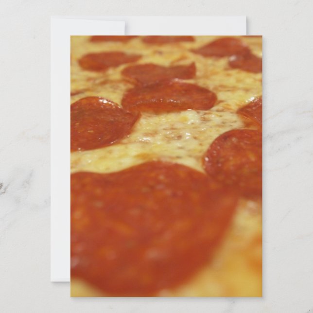 pepperoni pizza (Voorkant)