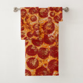 Pepperoni Pizza Bad Handdoek (Insitu)