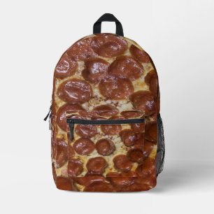 Pepperoni Pizza Bedrukte Rugzak