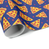 Pepperoni Pizza Birthday Party Cadeaupapier (Rol Hoek)