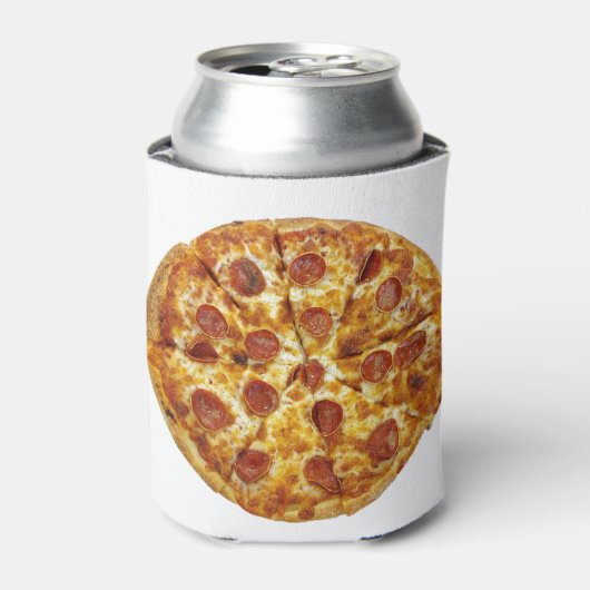 Pepperoni Pizza Blikjeskoeler (Blikje Voorkant)