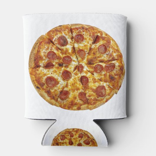 Pepperoni Pizza Blikjeskoeler (Achterkant)