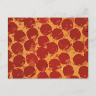 Pepperoni Pizza Briefkaart