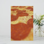 pepperoni pizza briefpapier (Staand voorkant)
