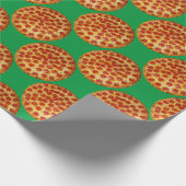 Pepperoni Pizza Cadeaupapier (Hoek)