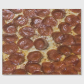 Pepperoni Pizza Cadeaupapier (Vlak)