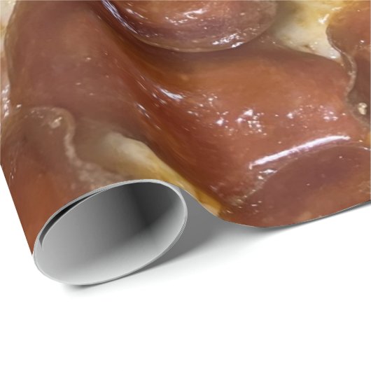 Pepperoni Pizza Cadeaupapier (Rol Hoek)