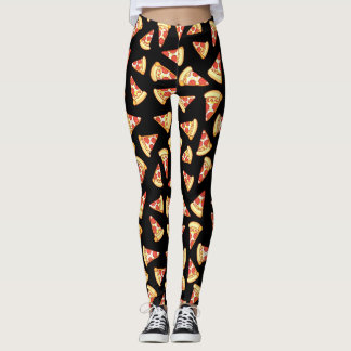 Pepperoni Pizza de Leggings van het Patroon van de