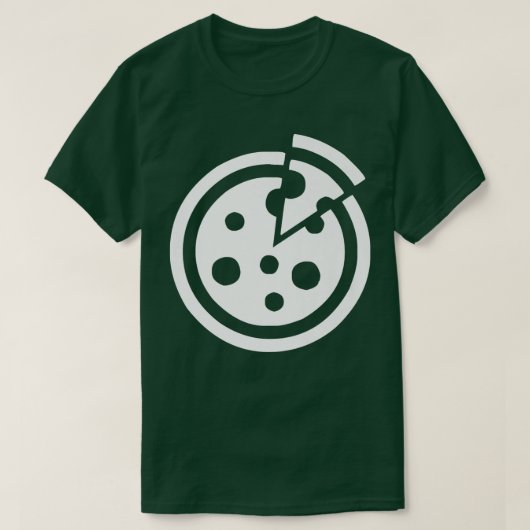 Pepperoni Pizza Employee Uniform T-shirt (Design voorkant)