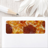 Pepperoni Pizza Etiket (Insitu)