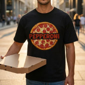 Pepperoni Pizza Fan T-shirt