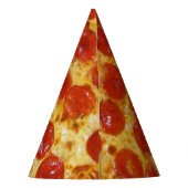 Pepperoni Pizza Feesthoedjes (Achterkant)