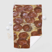 Pepperoni Pizza Golfhanddoek (Insitu)