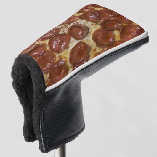 Pepperoni Pizza Golfheadcover (3/4 voorkant)