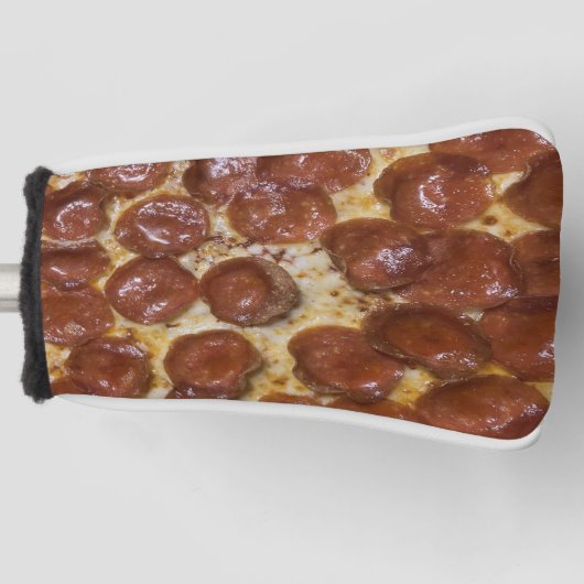 Pepperoni Pizza Golfheadcover (Voorkant)
