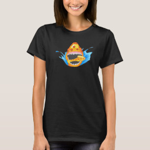 Pepperoni Pizza Haai Leuke Unieke Foodie Week T-shirt