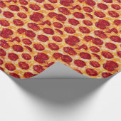 Pepperoni Pizza Hot en Yummy! Cadeaupapier (Hoek)