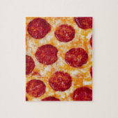 Pepperoni Pizza Hot en Yummy! Legpuzzel (Verticaal)