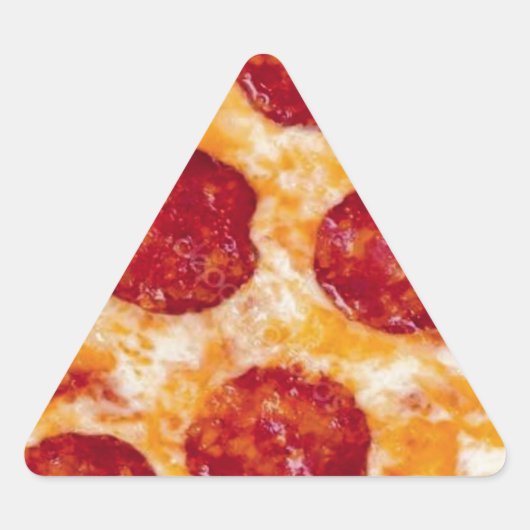 Pepperoni Pizza Hot en Yummy! Sticker (Voorkant)