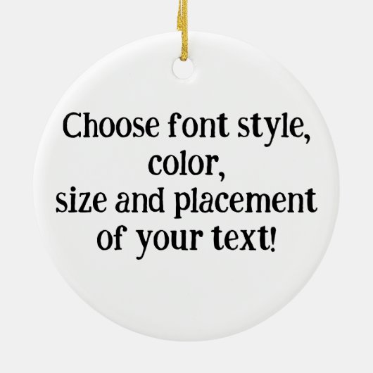 Pepperoni Pizza Keramisch Ornament (Achterkant)