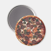 Pepperoni Pizza Magneet (Voorkant / Achterkant)