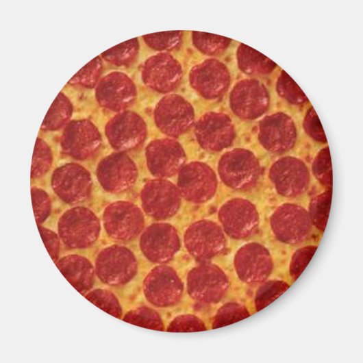 Pepperoni Pizza Magneet (Voorkant)