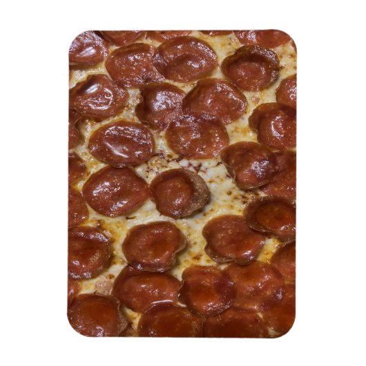 Pepperoni Pizza Magneet (Verticaal)