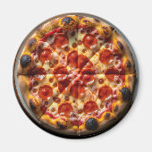Pepperoni Pizza Magneet (Voorkant)