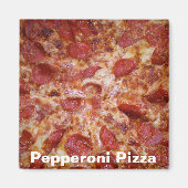 Pepperoni Pizza Magnet (Voorkant)