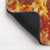 Pepperoni Pizza Mousepad Muismat (Hoek)