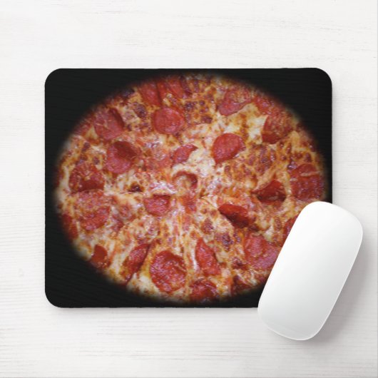 Pepperoni Pizza Mousepad Muismat (Met muis)