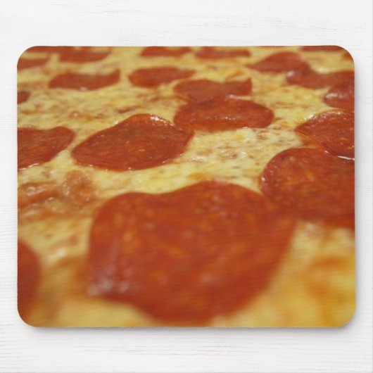 pepperoni pizza muismat (Voorkant)