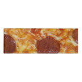 Pepperoni Pizza Naambadge (Voorkant)