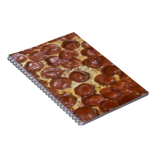 Pepperoni Pizza Notitieboek (Rechterzijde)
