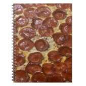 Pepperoni Pizza Notitieboek (Voorkant)