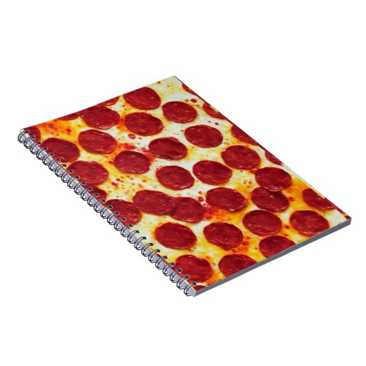Pepperoni Pizza Notitieboek (Rechterzijde)