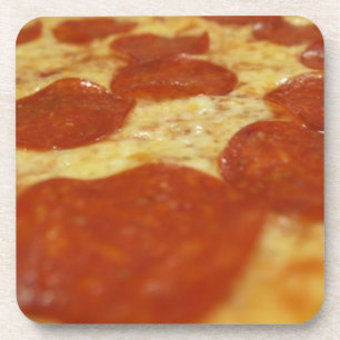 pepperoni pizza onderzetter
