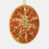 Pepperoni Pizza Ornament Junk Food (Rechts)