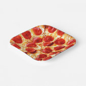 PEPPERONI PIZZA PAPIEREN BORDJE (Gebogen)