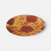 Pepperoni Pizza Papieren Bordje (Gekanteld)