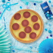 Pepperoni Pizza Party Papieren Bordje (Feest)