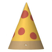 Pepperoni Pizza Party Pet Feesthoedjes (Links)