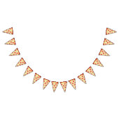 Pepperoni Pizza Party Vlaggetjes (Alle)